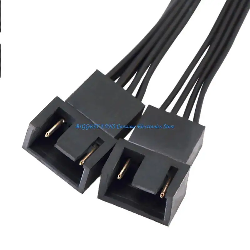 Cable flexible distribución alimentación del divisor ventilador 4pin PWMS para enfriamiento personalizable