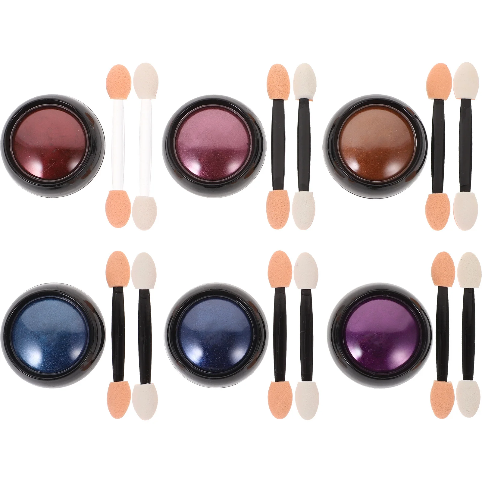 6 juegos de polvo para uñas efecto espejo DIY decoración de uñas brillo pigmento para manicura polvo para uñas brillos para uñas