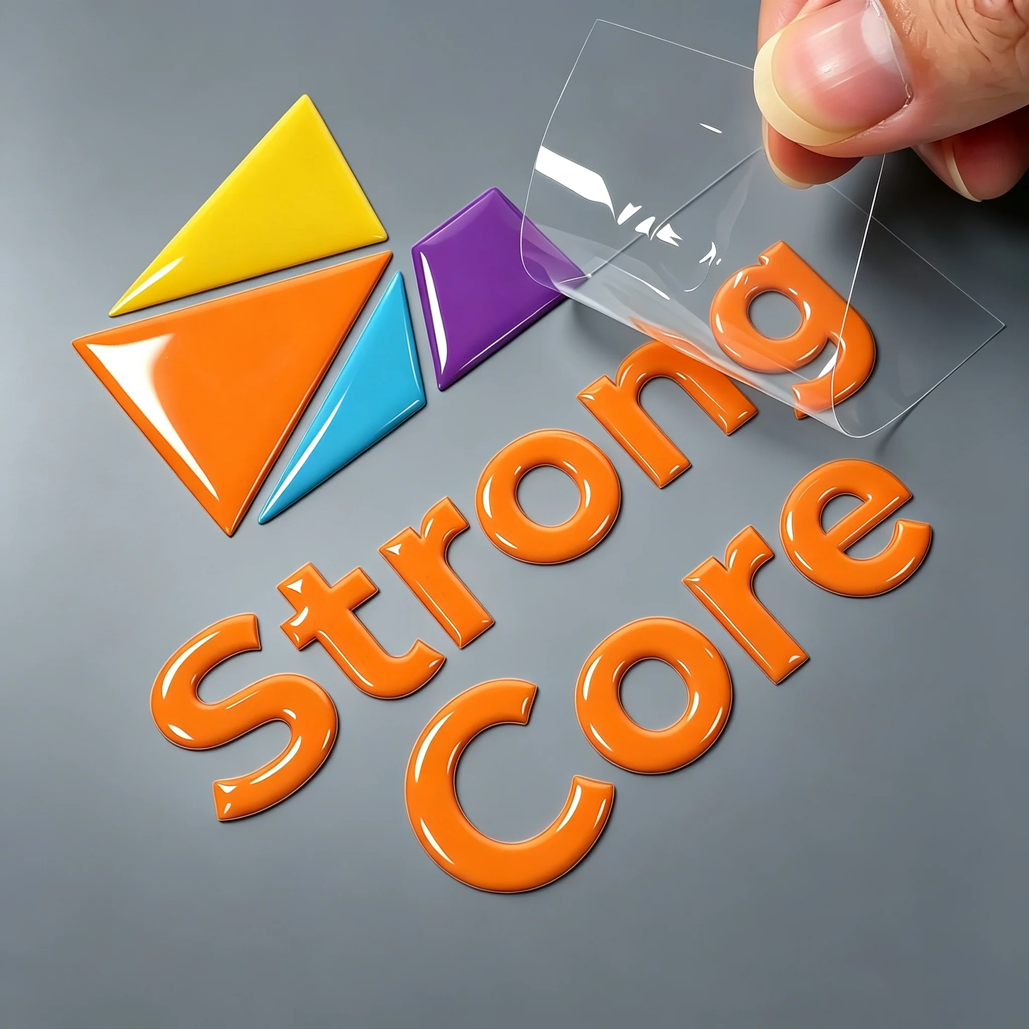 50 Autocollants PersonnaliséS, Autocollants PersonnaliséS Avec Logo, Autocollants 3D, éTiquettes De Mariage, Design UV Dtf, Nom De L'entreprise, ImperméAbles, Marque-image