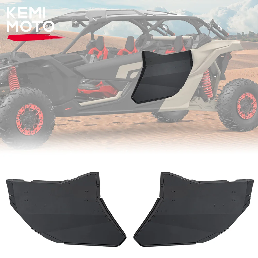 

KEMIMOTO UTV алюминиевые задние полные двери, совместимые с Can-am Maverick X3 Max 715004753 4x4 XRS XDS DS RS Автоматические турбо DPS 4 двери