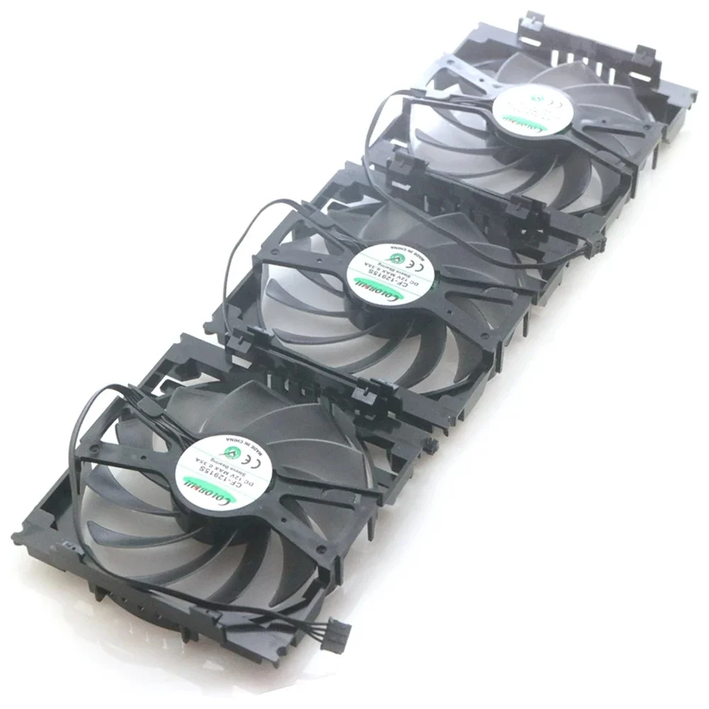 

CF-12915S DC12V 0,35A 85 мм 4-проводной 4-контактный вентилятор VGA для INNO3D GTX770 780 780ti Вентилятор охлаждения видеокарты