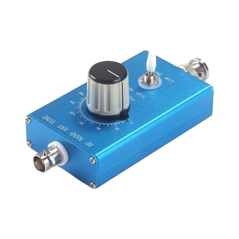 Amateur for Radio Gear 11cm X 5cm X 2cm 20W Radio Tuner Stainless Steel Element Aluminum Alloy Housing Compact Lightweight Build