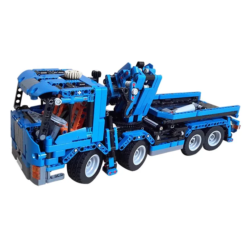 Building block MOC-8317 engineering vehicle mounted crane 1407PCS adult and child puzzle education birthday Christmas toy gift