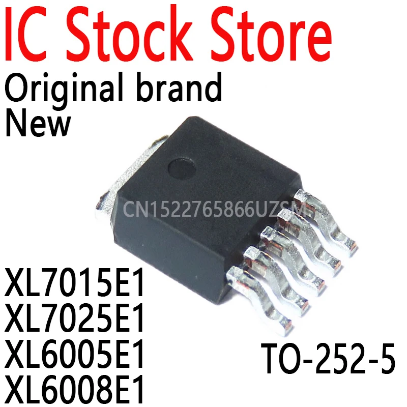 5PCS New and Original TO252-5 TO263-7 TO263-5 DC-DC Power Chips XL7015E1 XL7025E1 XL6005E1 XL6008E1 XL7056E1 XL2576S-5.0E1