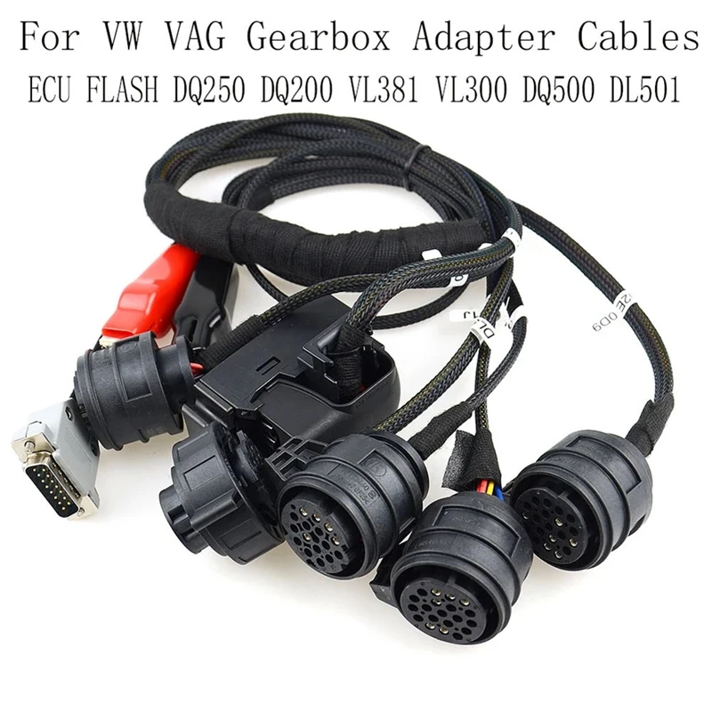 

For VW VAG Gearbox Adapter Cables Read And Write ECU FLASH DQ250 DQ200 VL381 VL300 DQ500 DL501 Car Diagnostic Cables