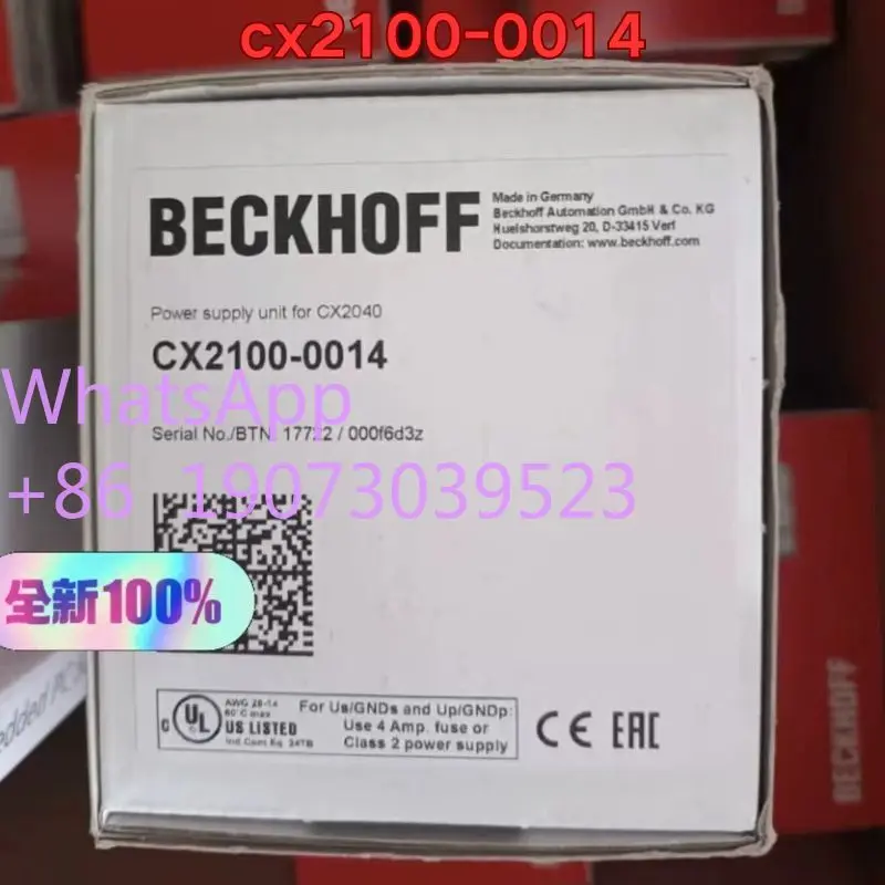 Nowy moduł PLC CX2100-0014