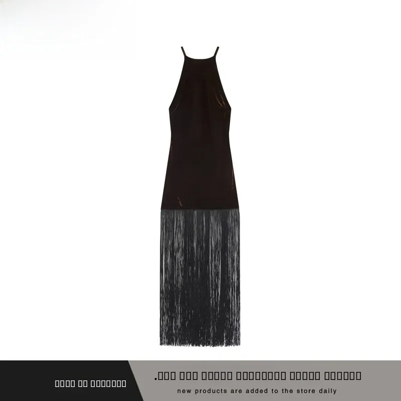 Faionable Kwastje Trim Velvet Neline Dr Dames Faion Herfst Winter Nieuwe collectie A-lijn Silhouet rond Neline S...