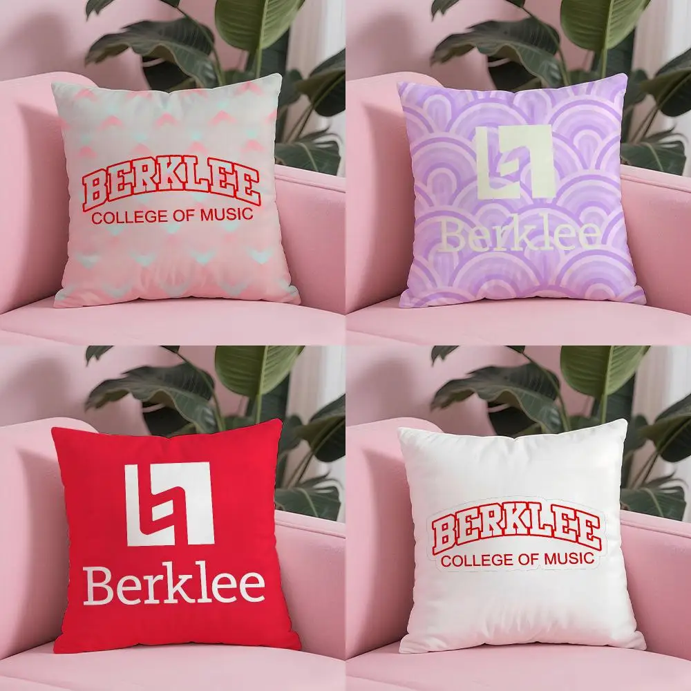 Berklee College Of Music Cushion Cover Sofa Cushion Cover Personalized Gift Living Room Home Decor Pillow