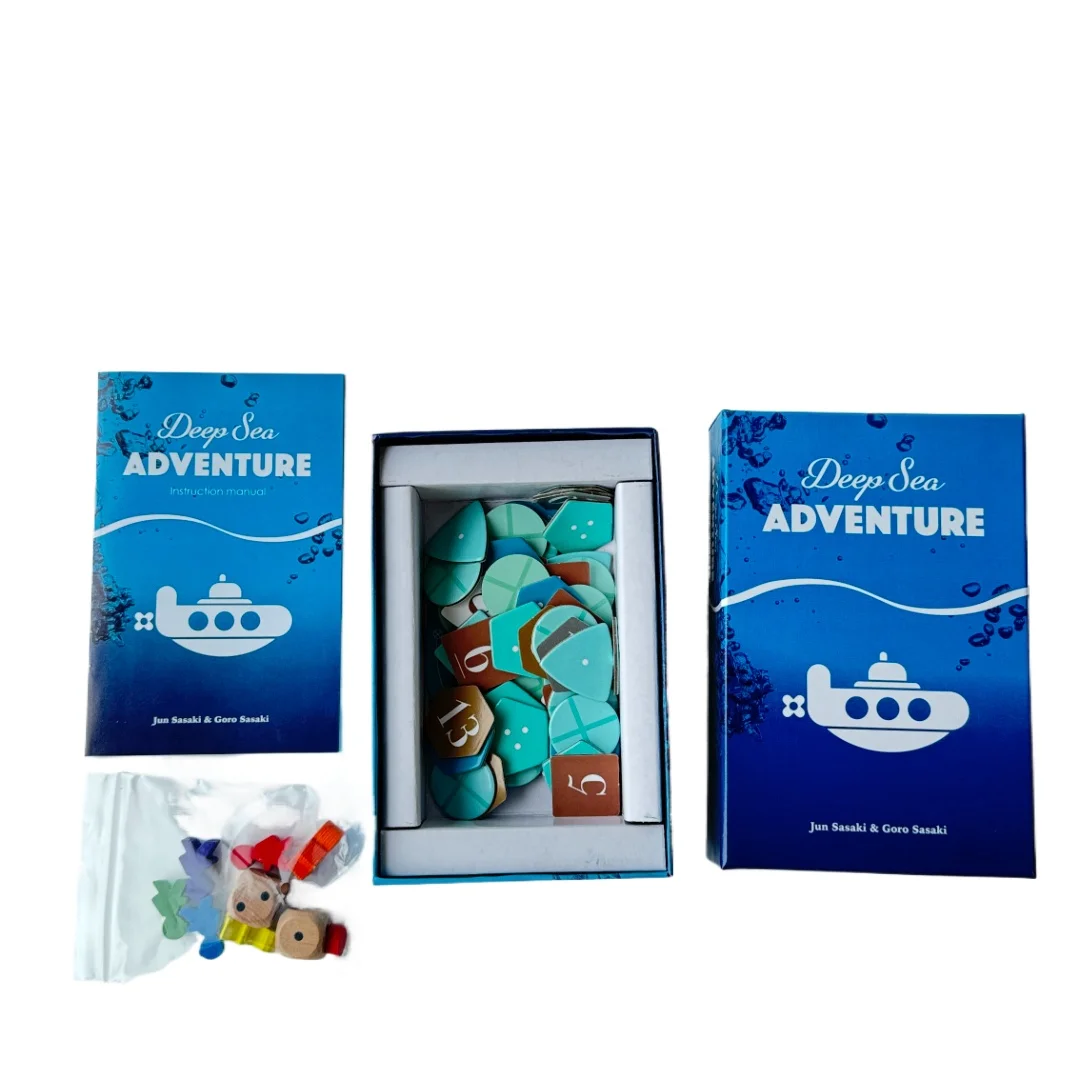 New Deep Sea Adventure Family Gathering Game Card,Fun Card Game,Party Board Games