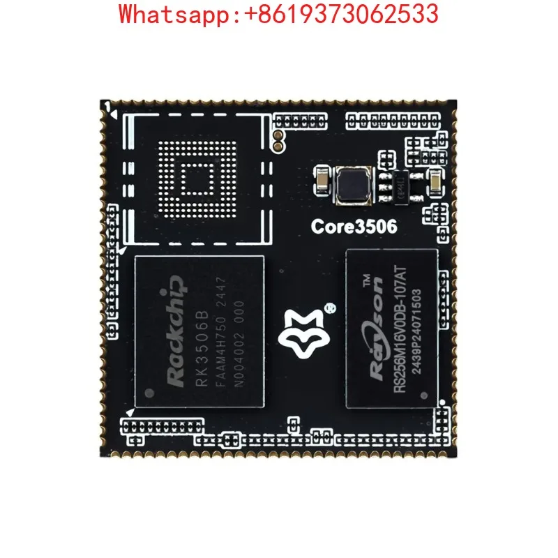 

Luckfox Core3506 Core Board Based on Rockchip RK3506B Chip Onboard 512MB DDRL3 Integrates Triple-core ARM Cortex-A7 and ARM Co