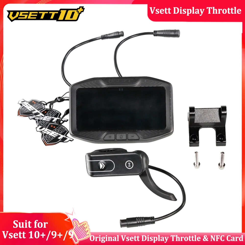 Official VSETT 10+ 9+ Central Display Throttle NFC Card Middle Dashboard Accelerator VSETT Spare Part