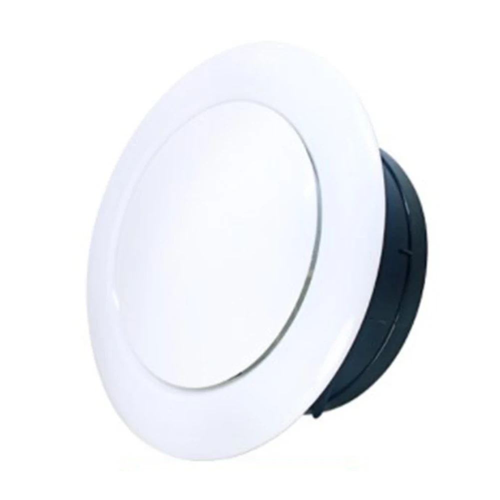 1pcs 75/100mm Air Vent Extract Valve Grille Round Diffuser Ducting Ventilation Cover  Adjustable ABS Air Volume Tool