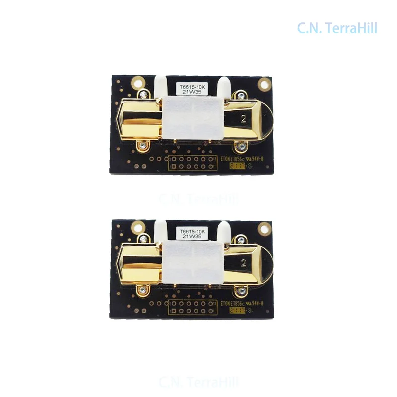 CO2 Sensor Module 50000ppm Industrial Air Quality Detection T6615-50k for Ventilation HVAC Monitoring
