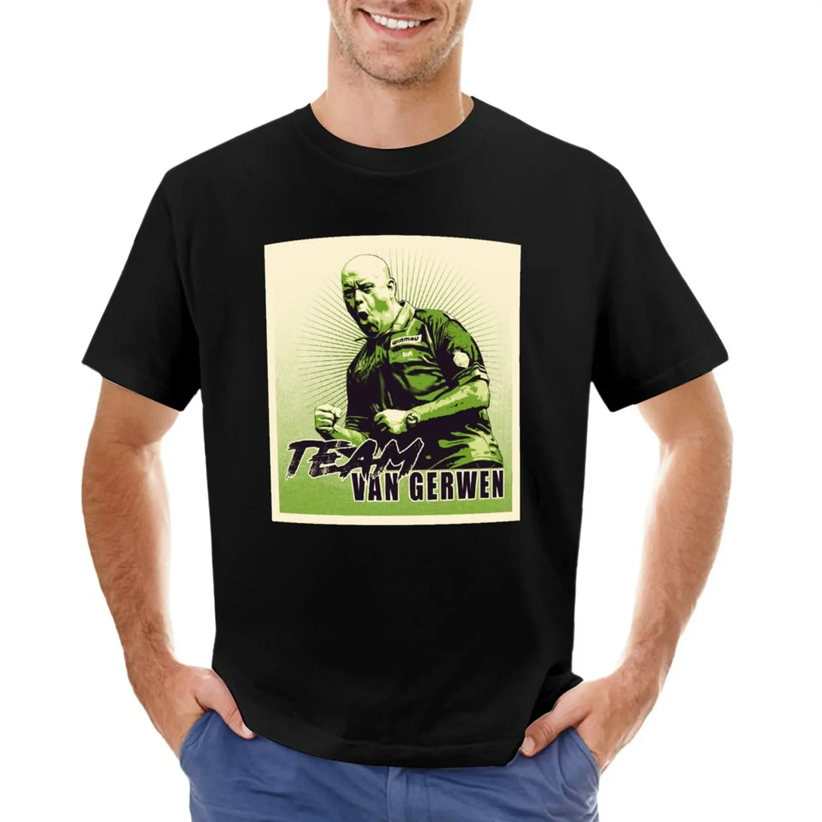 Michael Van Gerwen Team van Gerwen T-Shirt oversized t shirts customized t shirts oversized t shirt men