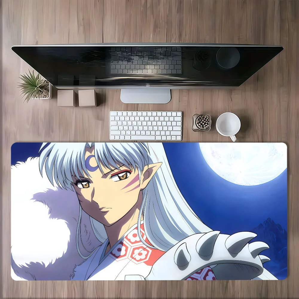 anime classic i-inuyasha k-Kikyo y-Yashahime Mouse Pad Non-slip Lockedge Thickened Desktop MousePad Large Gaming Office Student