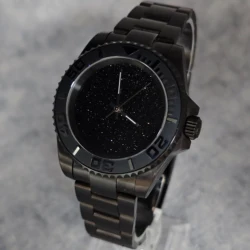 NH35 Watch 40mm New Malachite Starry Sky Automatic Mechanical Watch 316L Stainless Steel Sapphire Crystal Waterproof