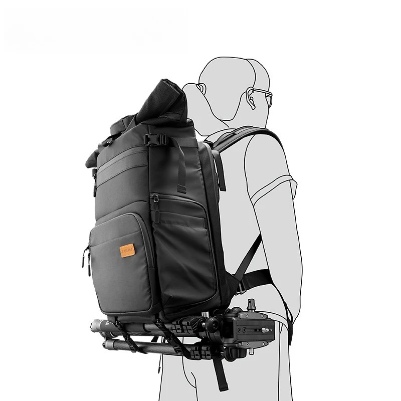 Photography Backpack DSLR Mirrorless Camera Bag, Lightweight Outdoor Travel Laptop Bag, Professional Durable Waterproof Backpack