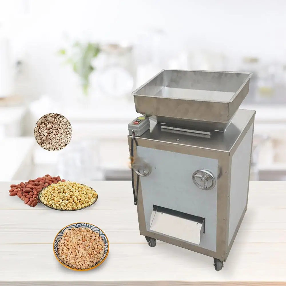 

Chopper Cashew Nuts Chopping Peanut Cutting Machine Dicing Walnut Crusher Pistachio Crushing Almonds Cutting Machine