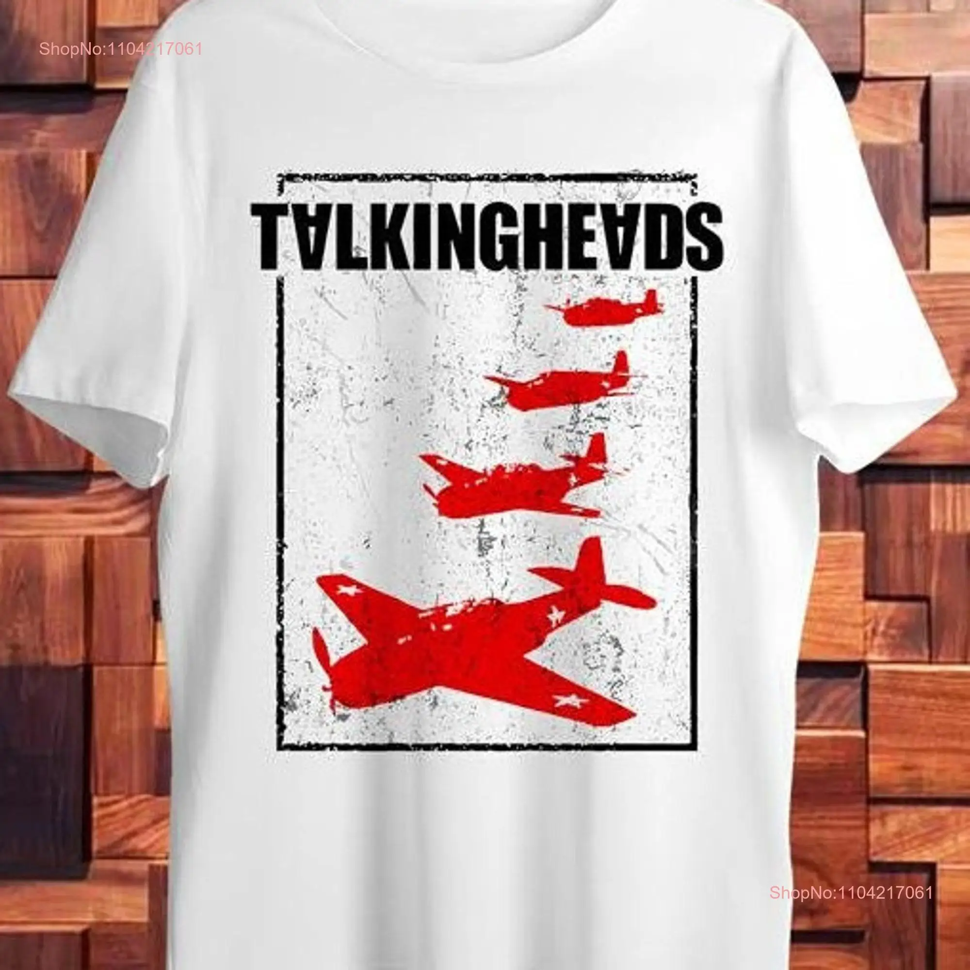 Talking Heads 4 Plane Rock T Shirt Men s Ladies Top long or short sleeves