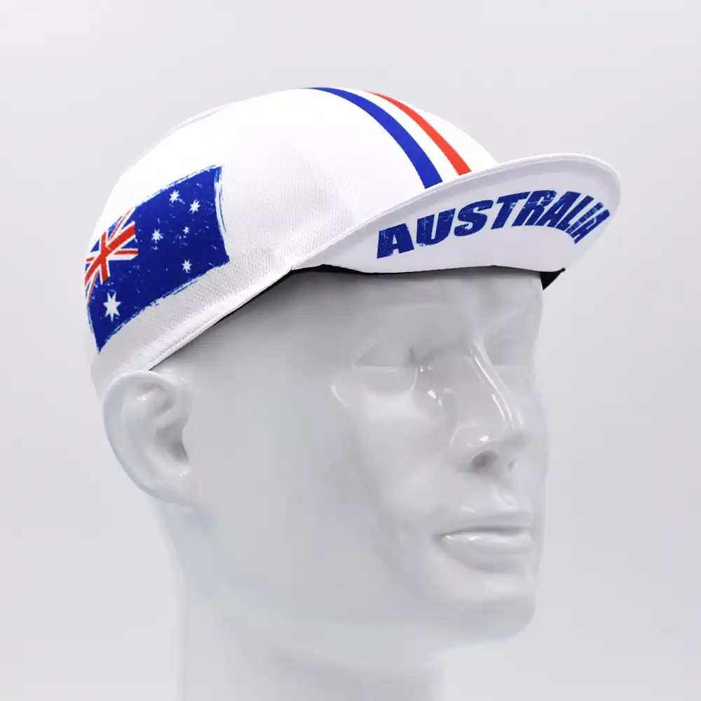 Classic Australia National Flag Pro Team Cycling Cap Riding Outdoor Sports MTB Bicycle Hat