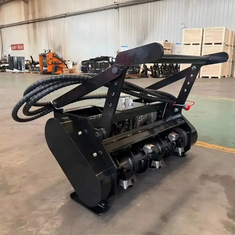 Wmwmnu for Forest Machinery Brush Mulcher Garden Mulcher Mini Skid Steer Loader Attachment Affordable Price for Sale