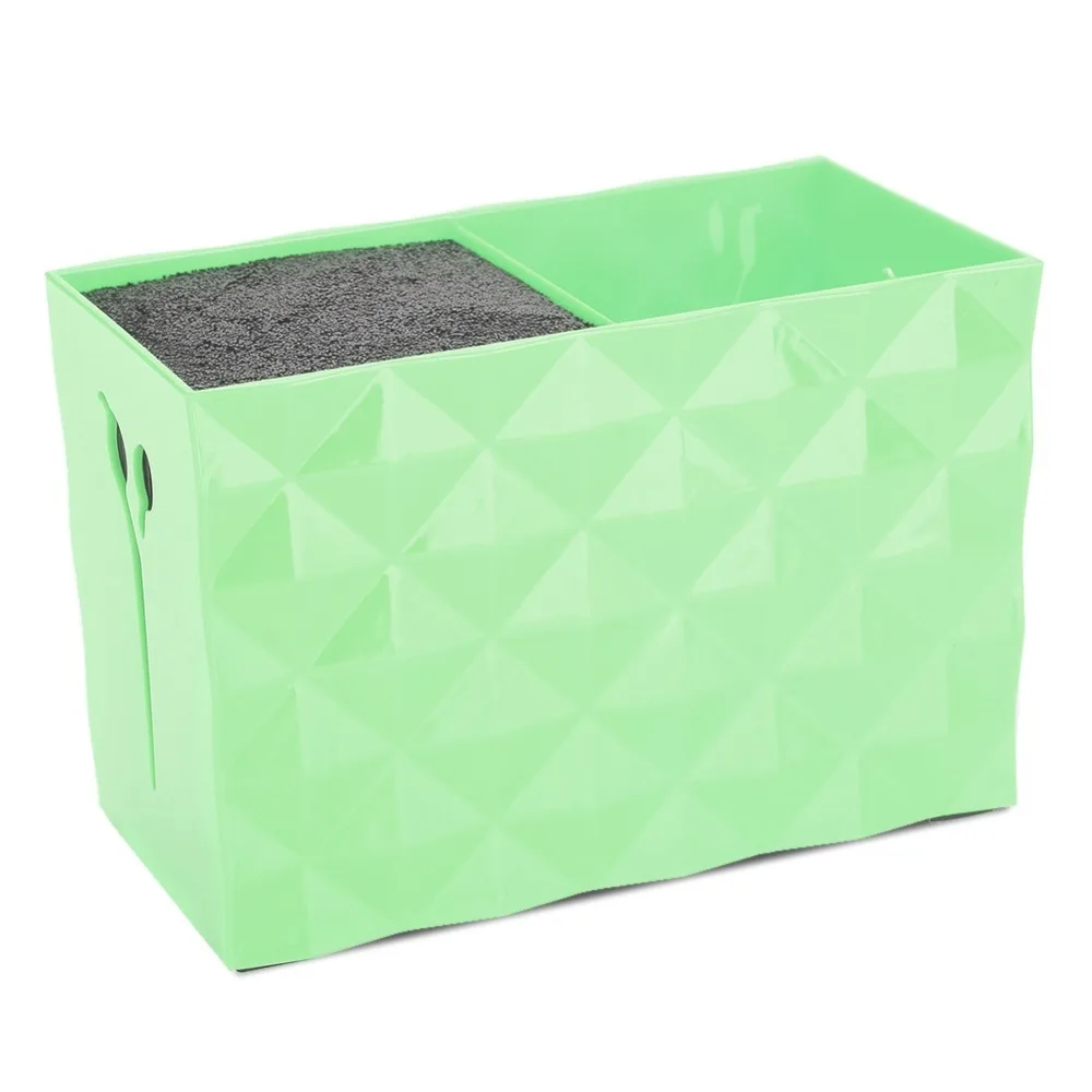 

Black Hairdressing Tools Storage Box Red White Barber Scissors Holder Box Durable Portable Salon Shears Rack Barber Shop