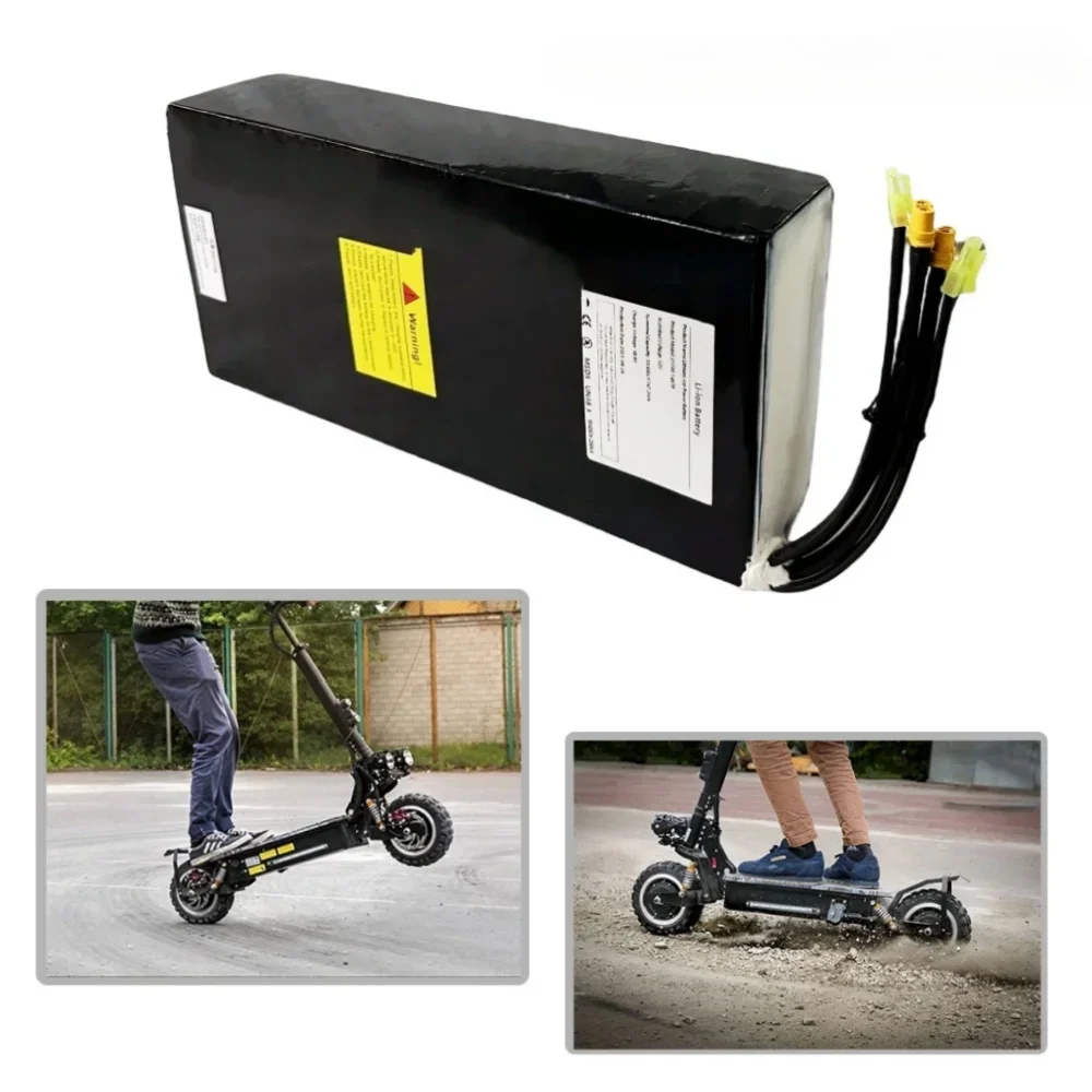 52V 14S7P 33600mAh 21700 1747.2Wh Lithium Battery for Dual Drive Scooter， Balance Car, Bike,  Tricycle