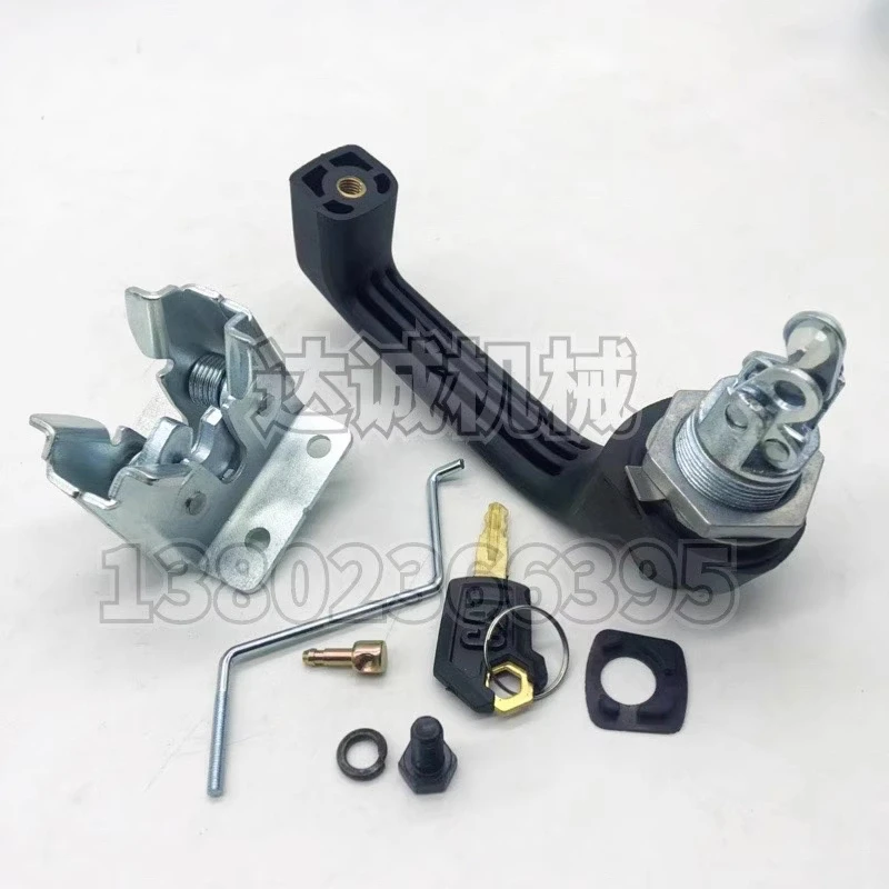 For Caterpillar cat 320gc 323 326 330 336 345 349GC Engine cover lock Parts Excavator