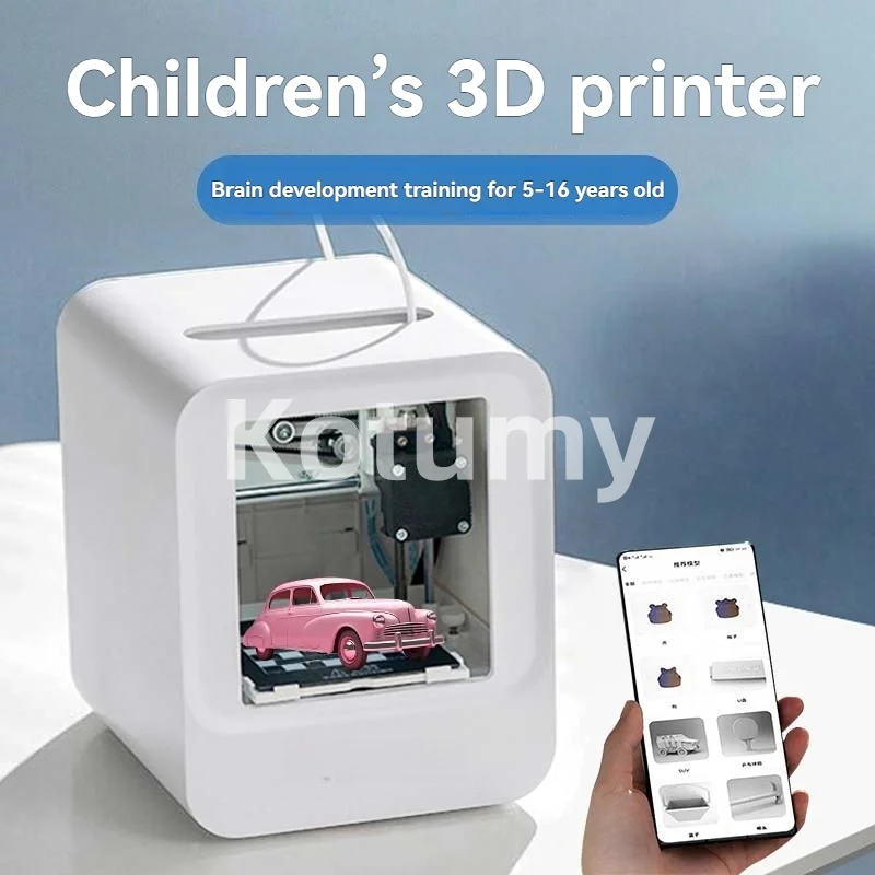 ‌Intelligent 3D Printer for Kids, Zero-Foundation Draw-to-Model DIY Handmade Puzzle Toy, Birthday Gift for Boys and Girls