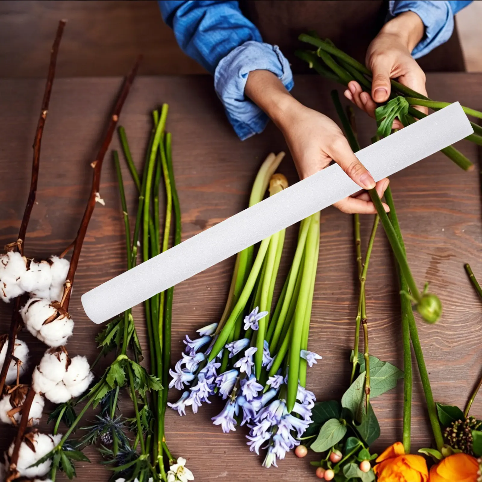 8 Stück Blumenstecksteine Weiß – Supply For Florist Bewertung und Preis