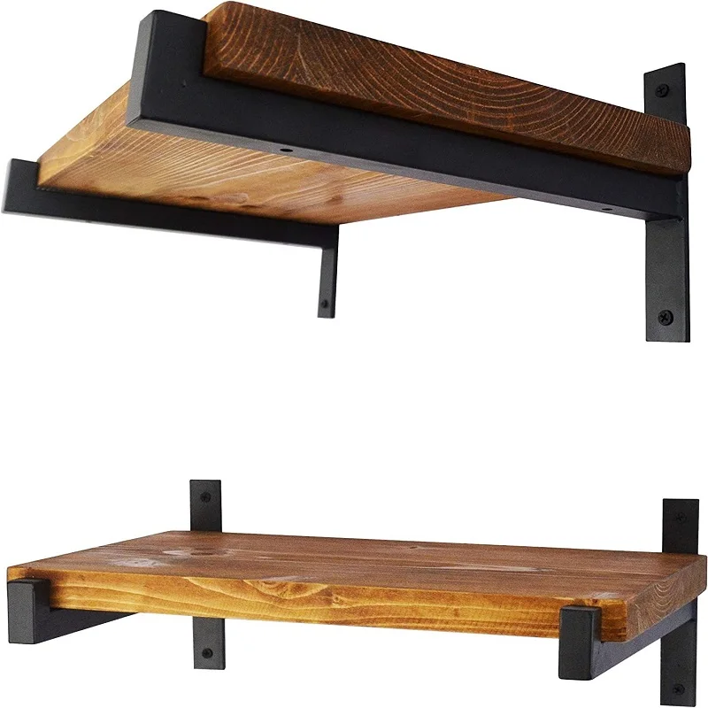 Wall Hanging Support Frame Fixed Straight Shelf Frame Load-Bearing Layer Plate Supporting Wall Creative Partition Bracket