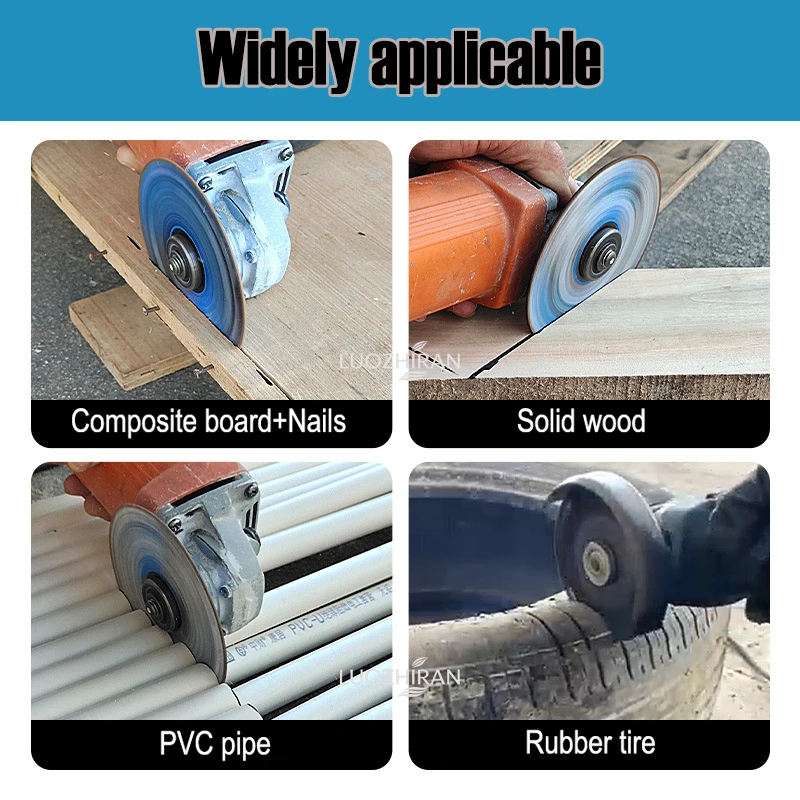 110mm New-type Brazed Saw Blade Multi-role Woodworking Cutting Disc for Wood PVC Aluminium Plastic Cutter Power Tool Accessories
