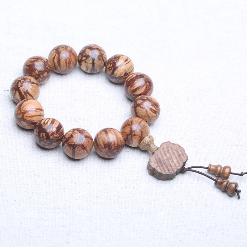 Natural Original Ecological Rosewood 20mm Beaded Bracelet, Men\'s Meditation Universal Accessory