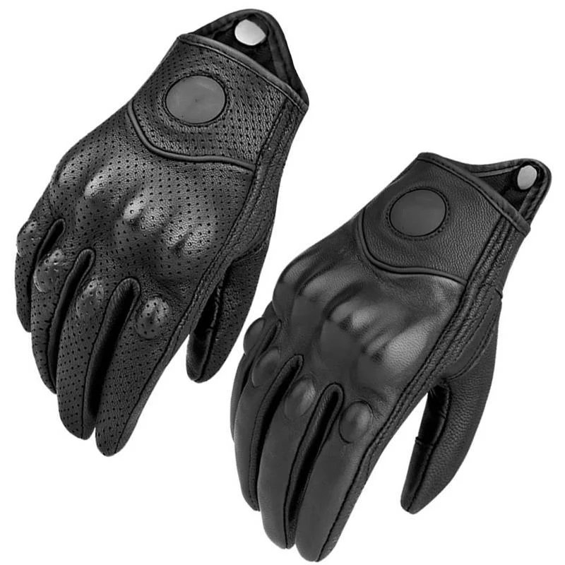 

The new motorcycle wear-resistant and warm full-finger leather gloves rider outdoor equipment off-road racing motorcycle gloves