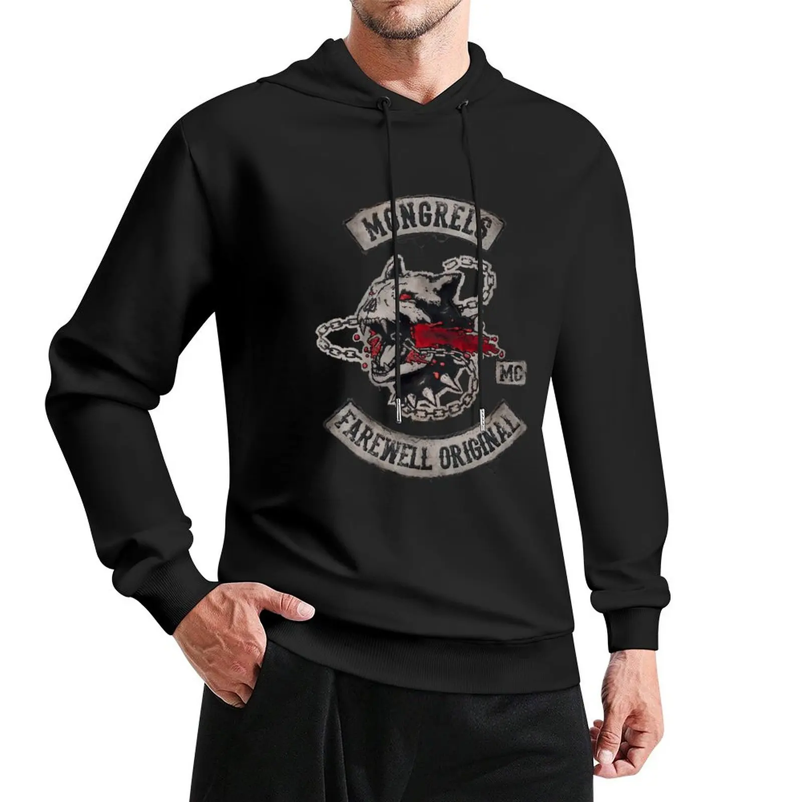 Copia de Mongrel Days Gone Pullover Hoodie herenkleding heren merkkleding trainingspakken