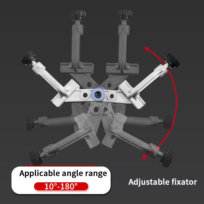 Posicionador de soldagem com braçadeira de soldagem ajustável de aço inoxidável TC1/TCA2 para acessório de equipamento de soldagem rápida