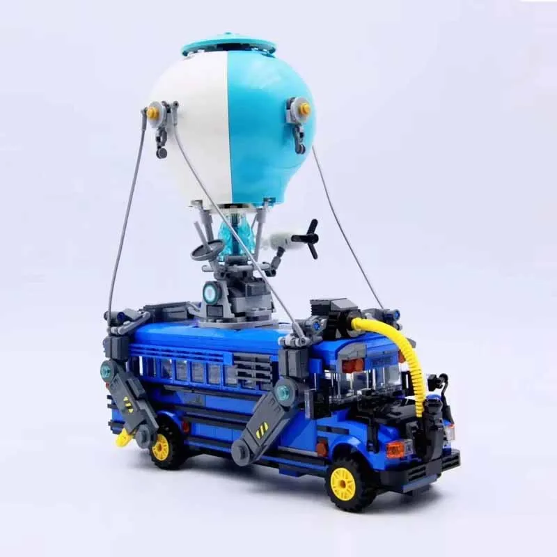 Quality Very Good 954 PCS Creative Technical Battle Model Bus Car 77073 Building Blocks Bricks Flight Toy Children Birthday Gift