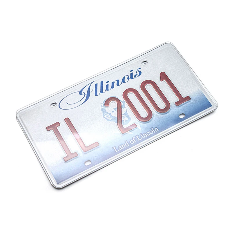 Clear License Plate Cover Anti Glare Shield Weatherproof Frame Shield for Cars Trucks SUVs Stop Photos from Glare and Dirt
