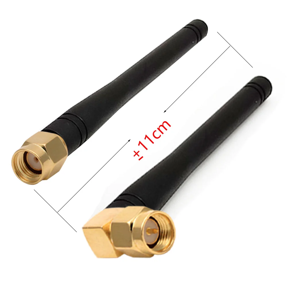 GSM SMA ذكر الزاوية اليمنى RF هوائي هوائي خارجي ينقل لاسلكيا وحدة لاسلكية واي فاي هوائي