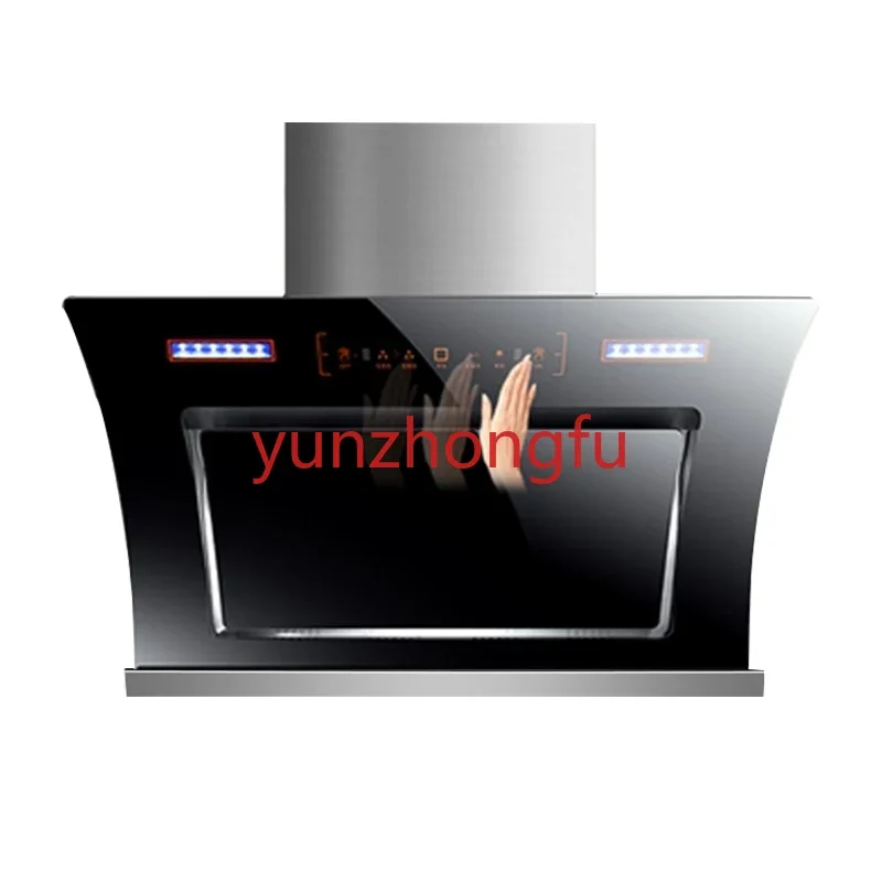 kitchen Range Hood Exhaust    Large Suction   For Home Kitchen Dual Motor Side    220V