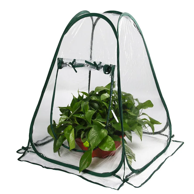 

Transparent Foldable Mini Greenhouse for Home Gardening Plant Protection Cover