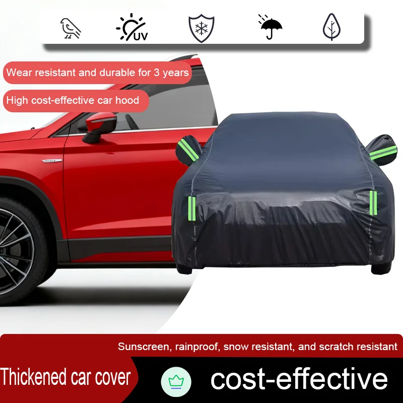 For Seat Cupra Ateca 2016-2025 Sunscreen, Rainproof, Snow resistant, Scratch resistant Thick Car Cover, High Cost Effective Car
