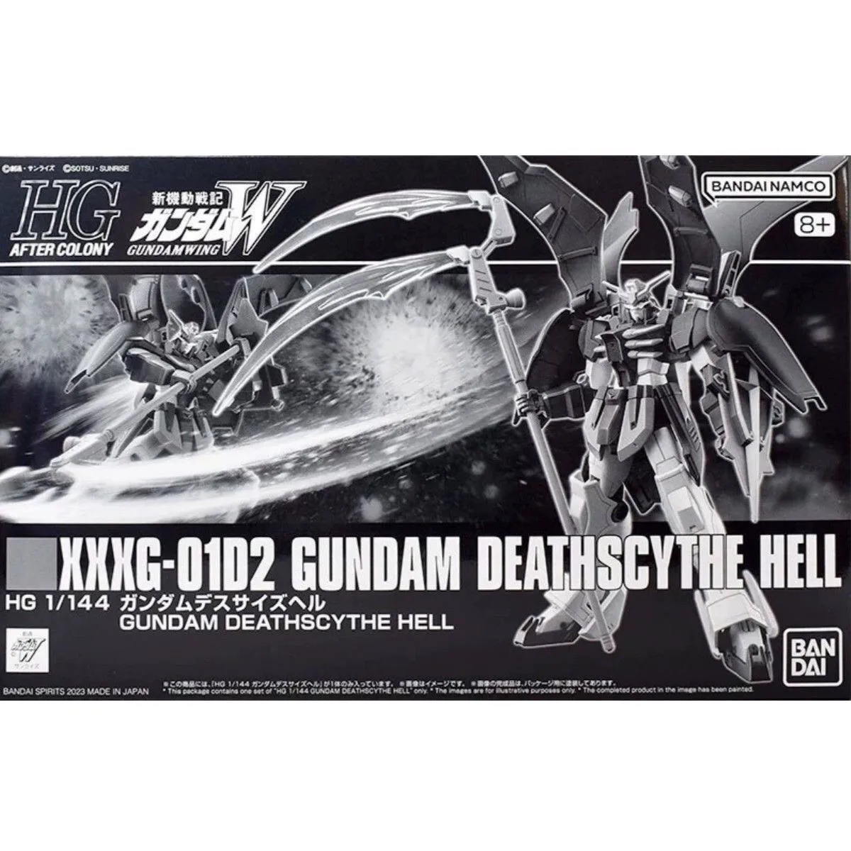 บางส่วนของ Bandai PB Limited Hg: AC 1/144 XXXG-01D2กันดั้ม Deathscythe นรกโมเดลประกอบ Action FIGURE Anime ของเล่นโมเดล