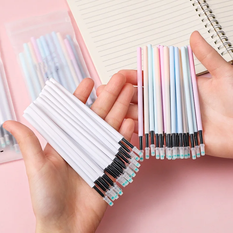 Preto Imprensa Gel Refil 20PCS