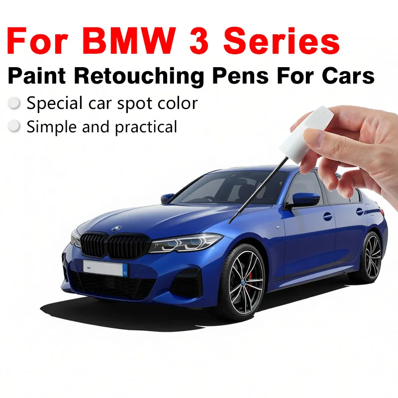 For BMW 3 Series Scratch Repair Pen Waterproof Fade Resistant Restores Paint Color Covers Small Scratches Easily