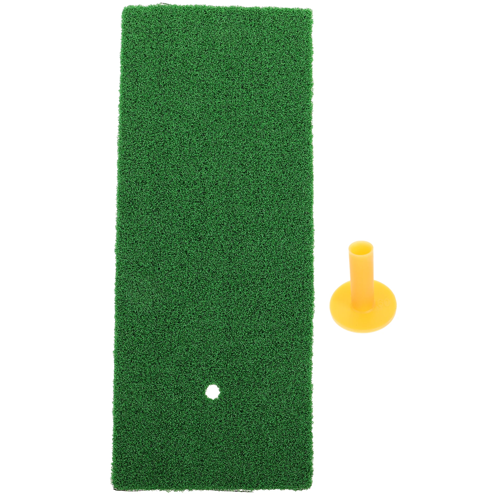 

Golf Swing Mat 20x50cm SBR Bottom Practice Pad for Indoors Artificial Turf Golfs Shot Tee Included Training Mat