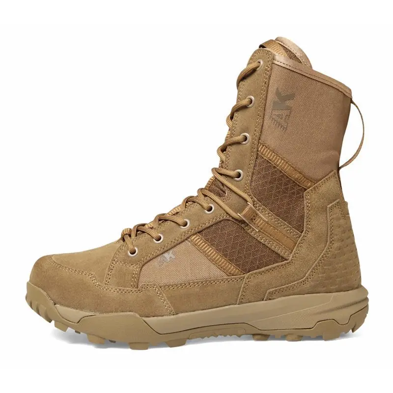 2024 New Men 8 Inch High-top Wear-resistant Non-slip Shoes High-top Desert Outdoor Breathable Boots