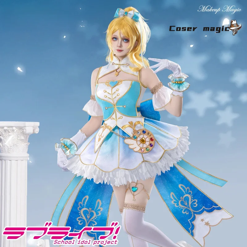 

Элли Косплей Костюм Аниме LoveLive! Униформа Хэллоуин Карнавал Вечеринка Рождество Игра Ролевая Одежда Одежда