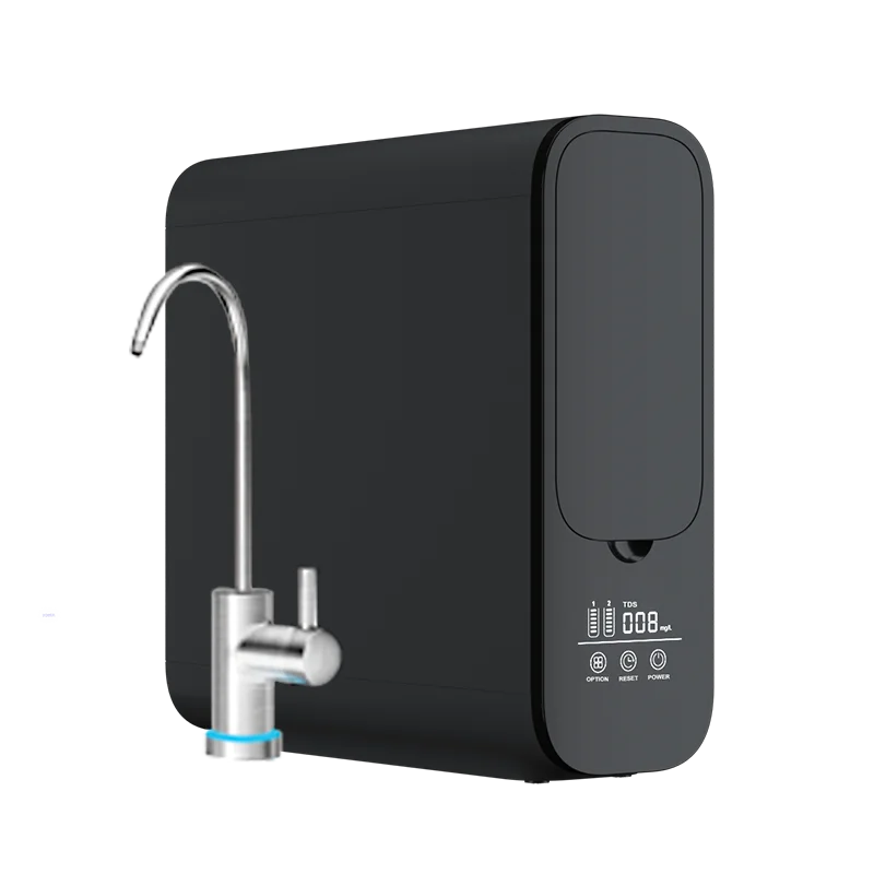 Hot Selling 600GPD TDS Display Tankless Electric Drinking Water Reverse Osmosis Alkaline Water Purifier for Hotel & Outdoor Use