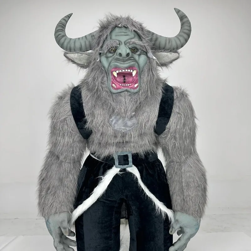 Inflatable Bullhorn Monster Mascot Costume for Party - Fun And Eye-Catching Inflatable Mascot Suit for Events